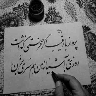 آهنگ بهار دلکش رسید و دل بجا نباشد از آن که دلبر دمی به فکر ما نباشد