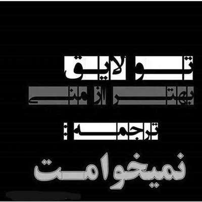 آهنگ در چشم تو نشستن آغاز گم شدن بود این لحظه های بی تو تکرار مرگ من بود