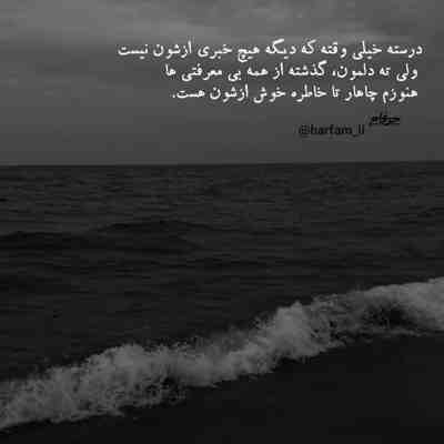 آهنگ مگه میشه تو باشی ولی دل نگه دیوونه باش خاصیت عشقه که میکشه دلتنگیاش