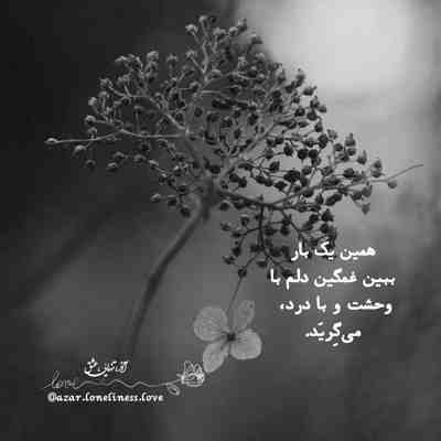 آهنگ بی تو اوار شدم از همه بیزار شدم